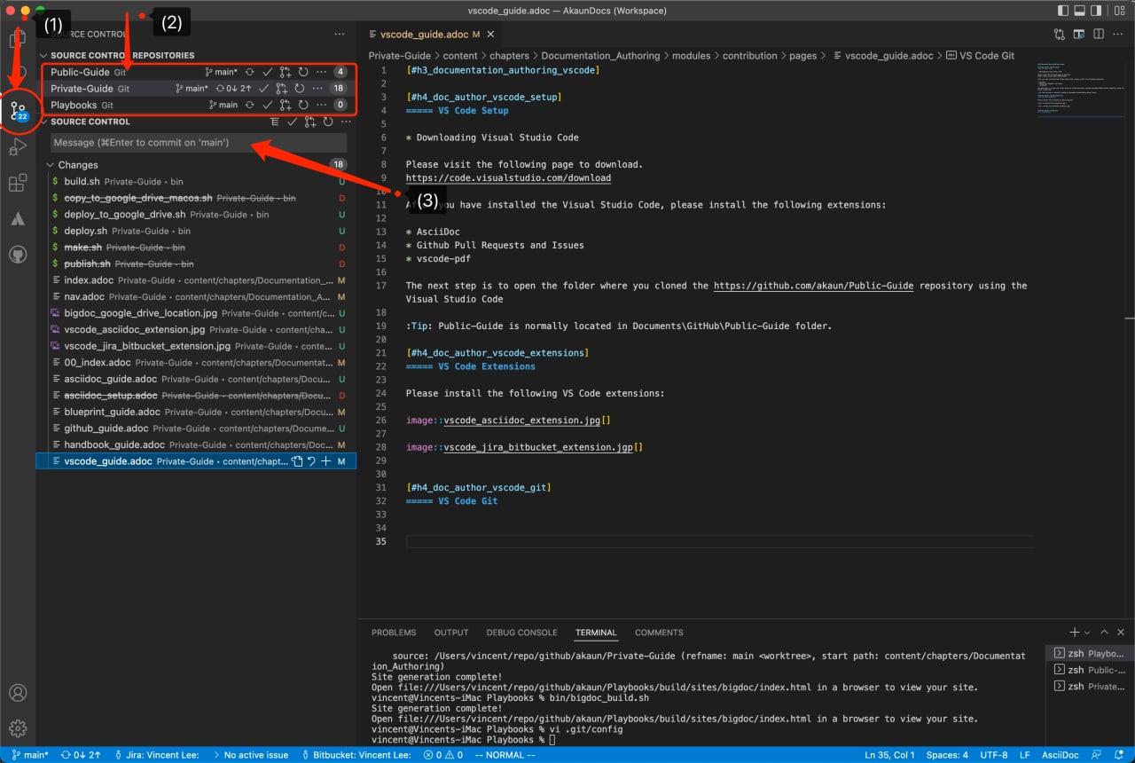 Commit changes