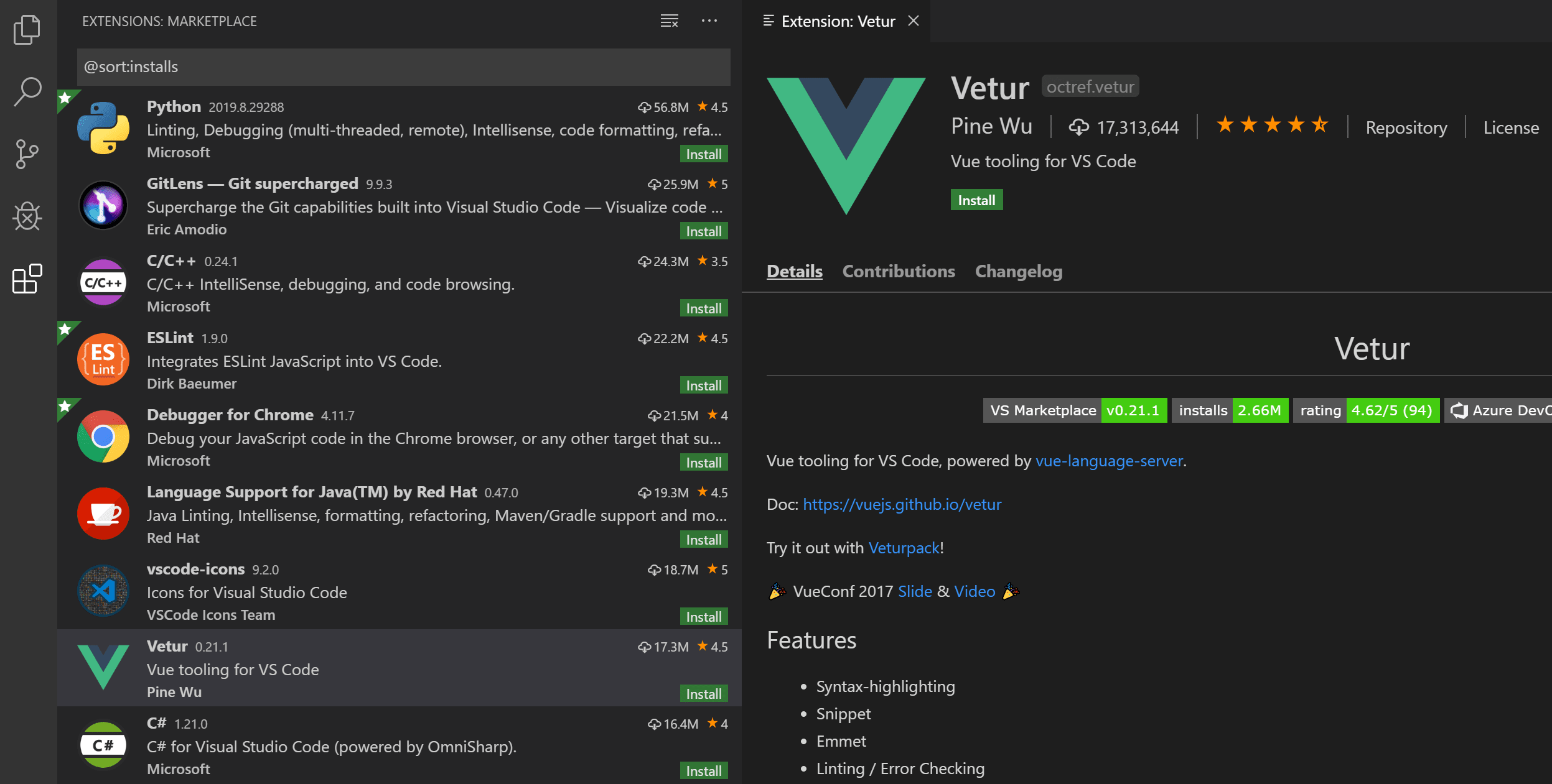VS Code Marketplace