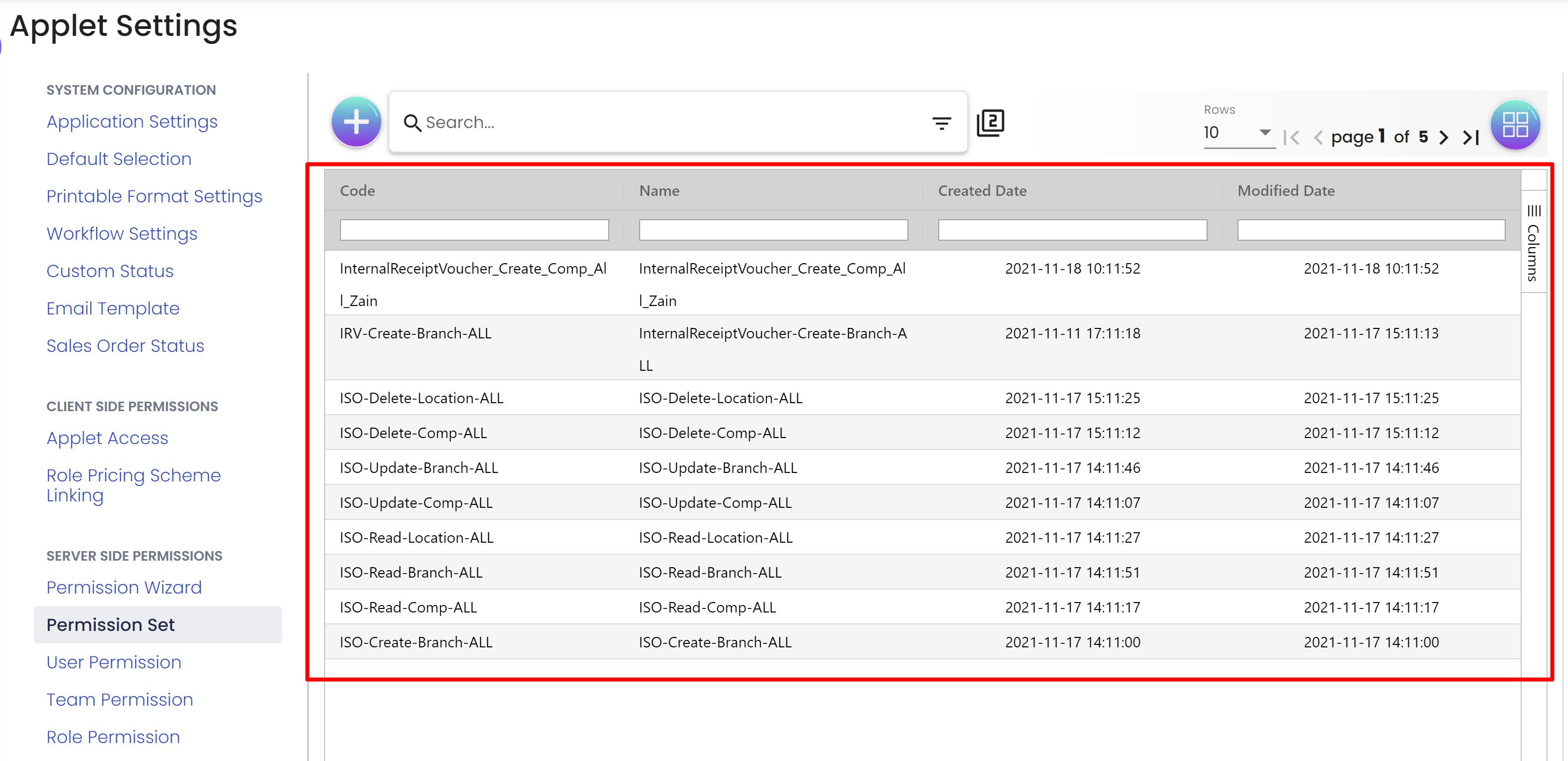 ps listing