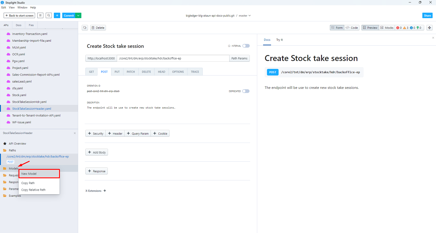 create-new-model