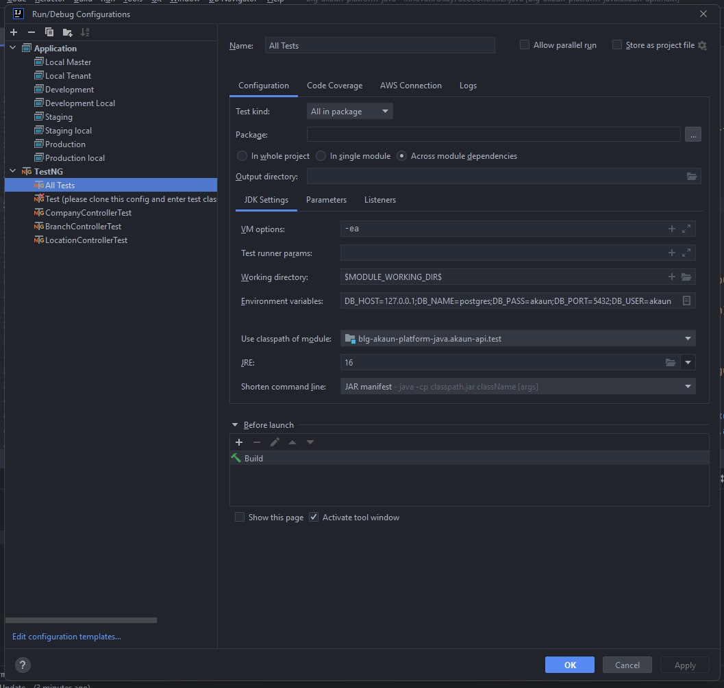 Intellij Build and Run Configuration for All Tests