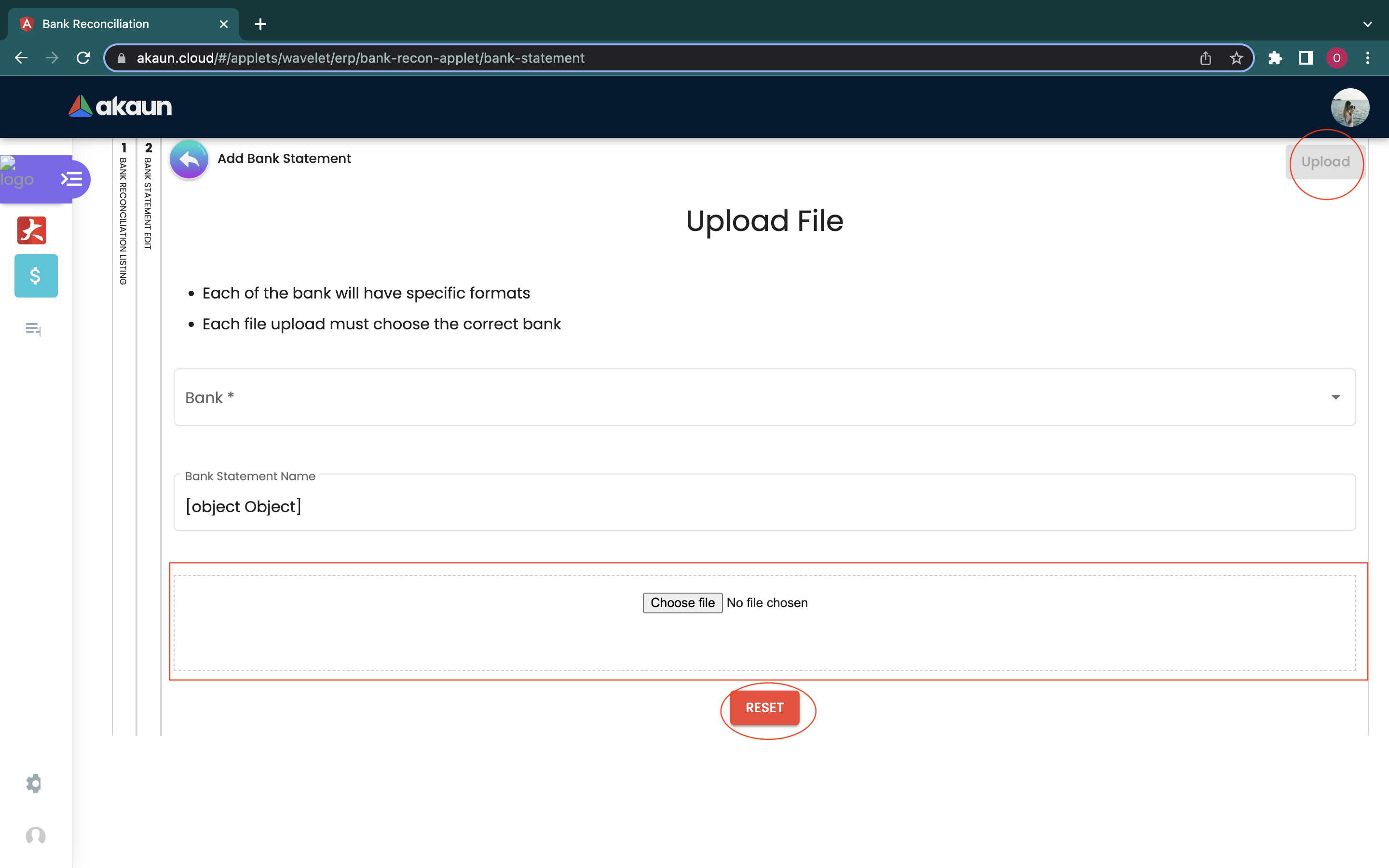 Upload File