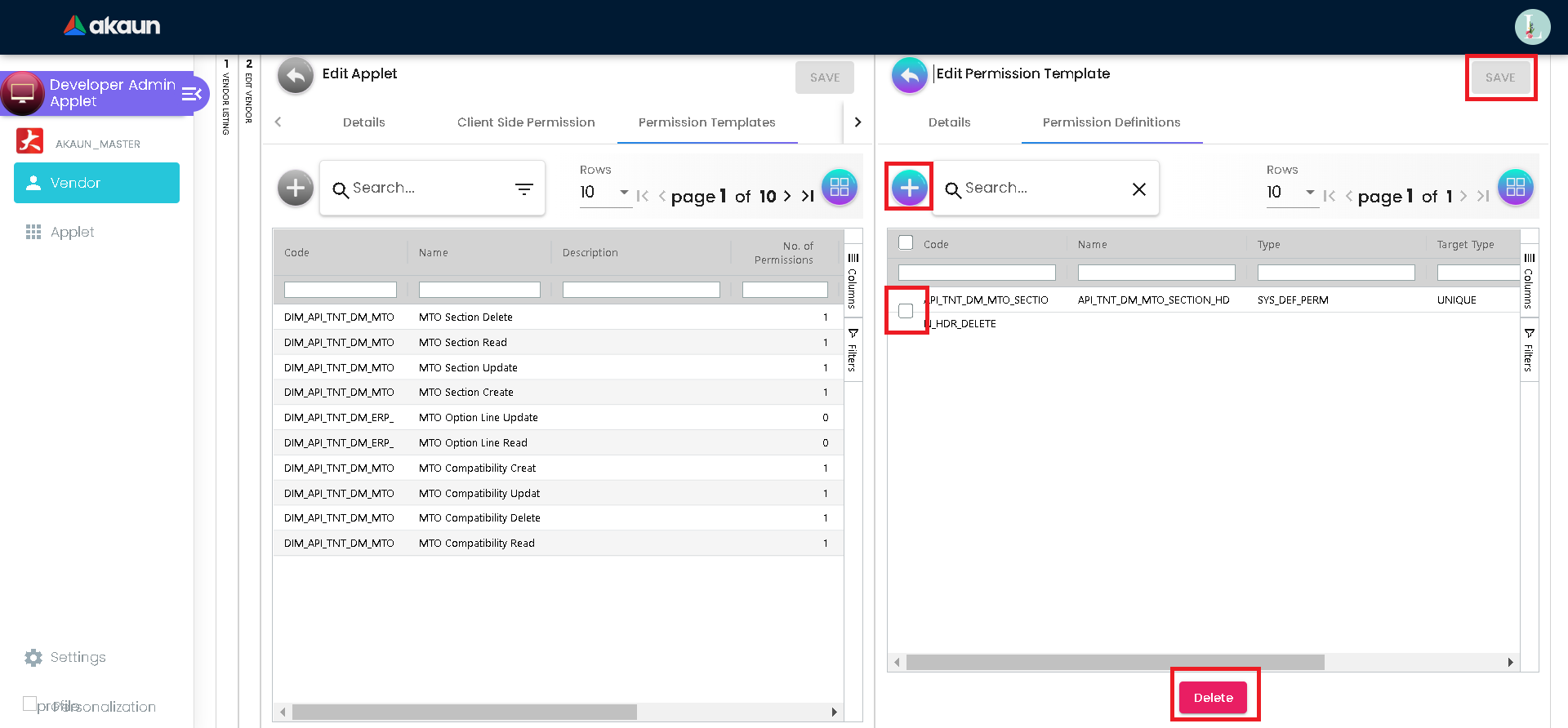 Edit Details Permission Definitions