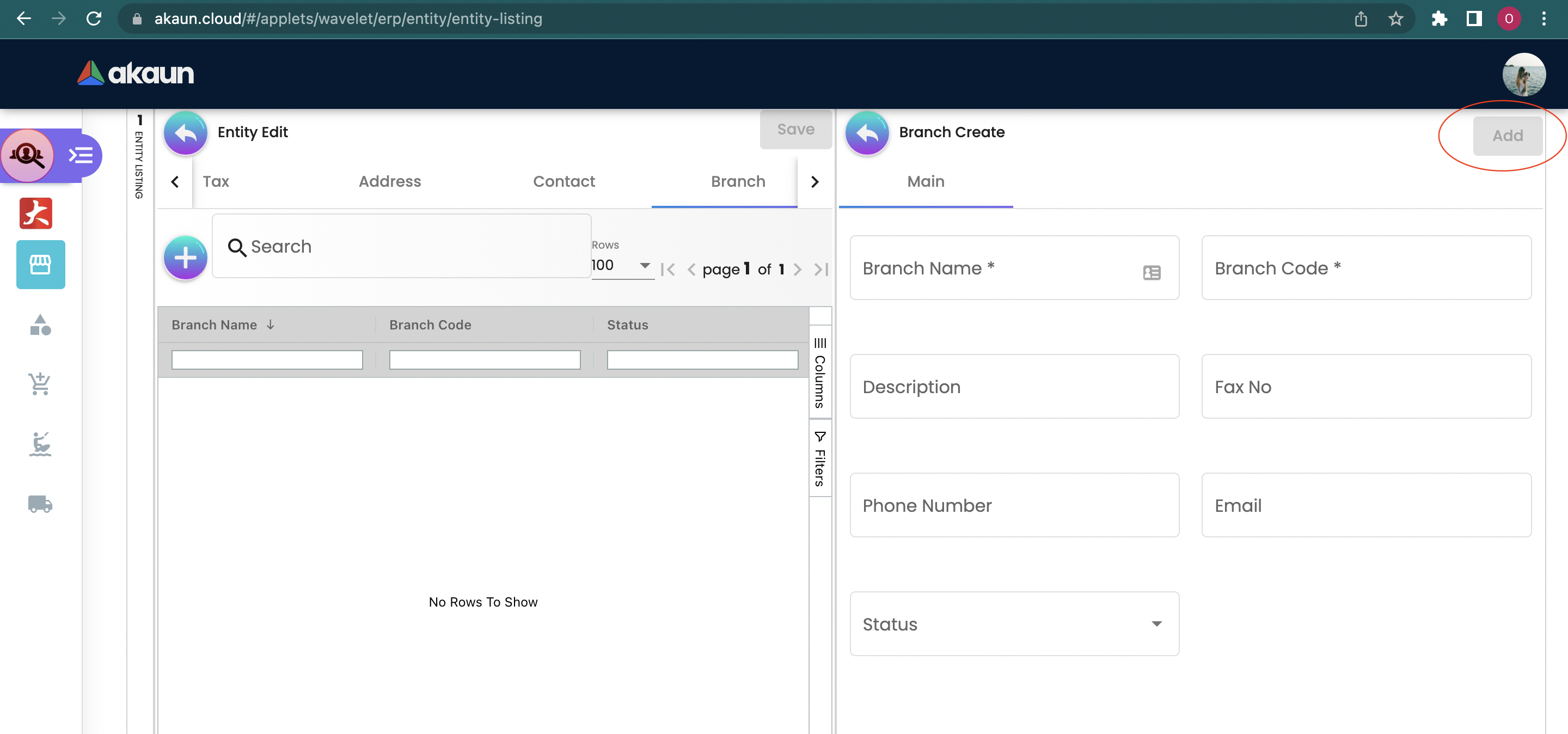 Create Branch