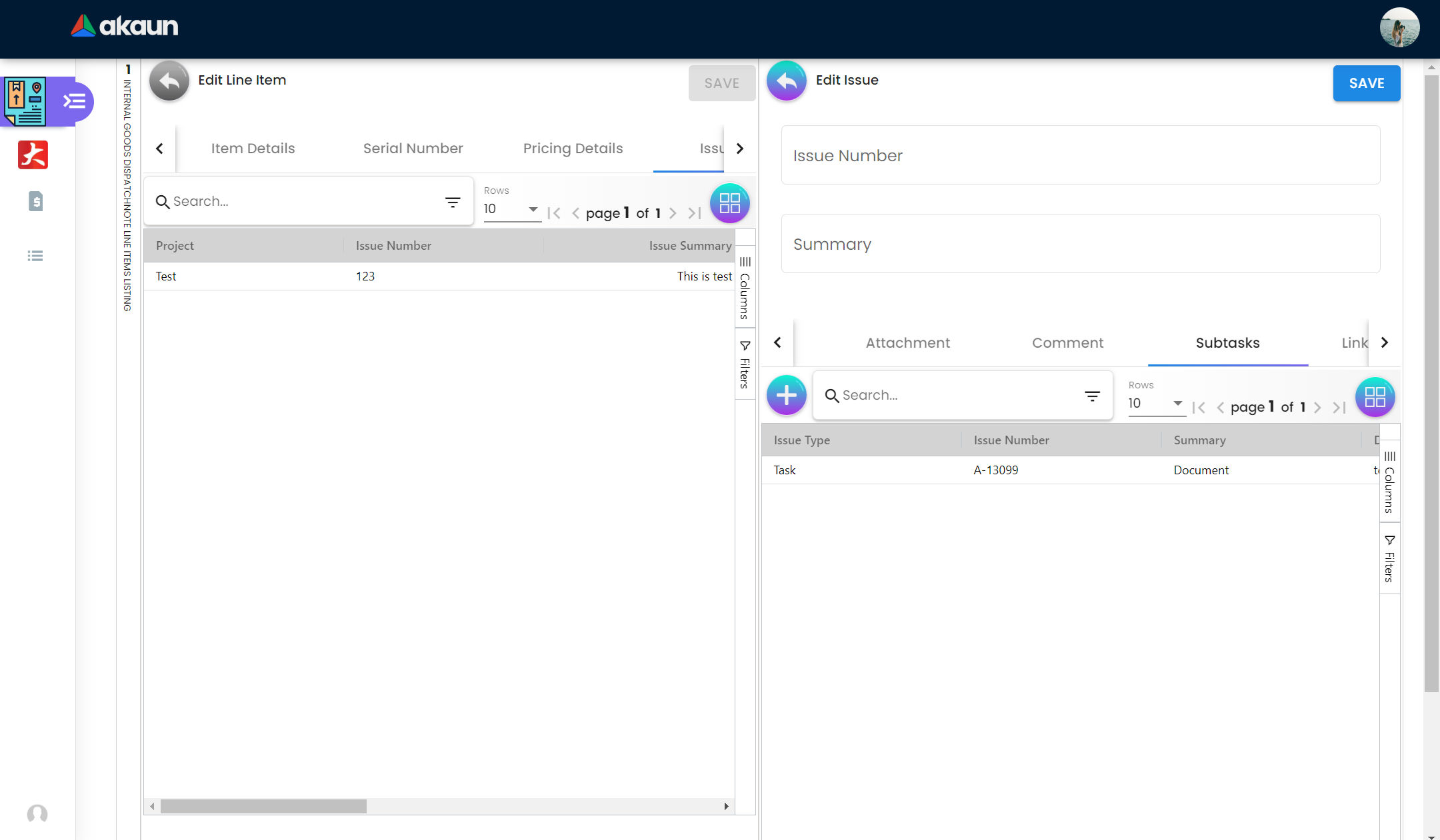 Subtasks