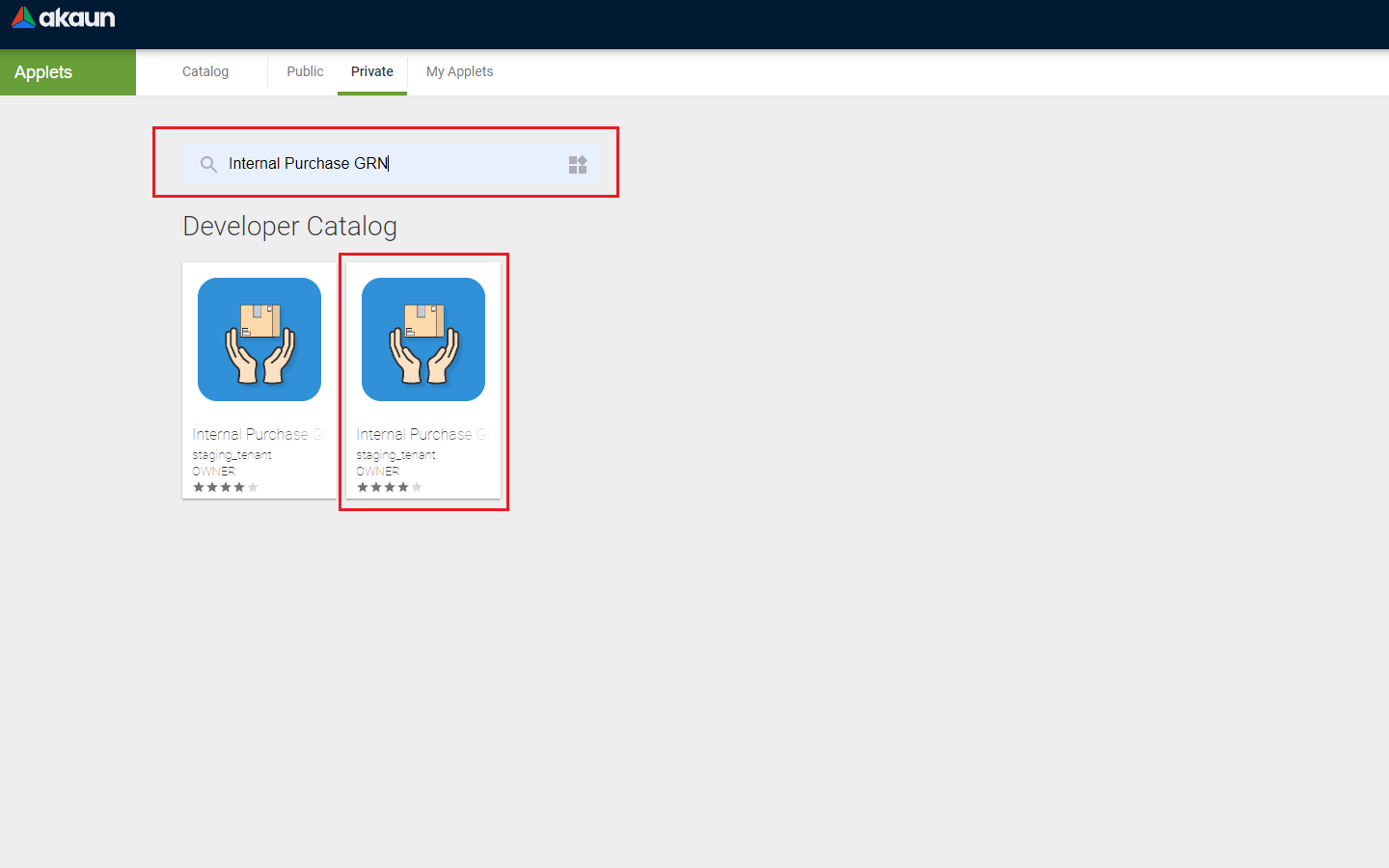 4 Searching Applet