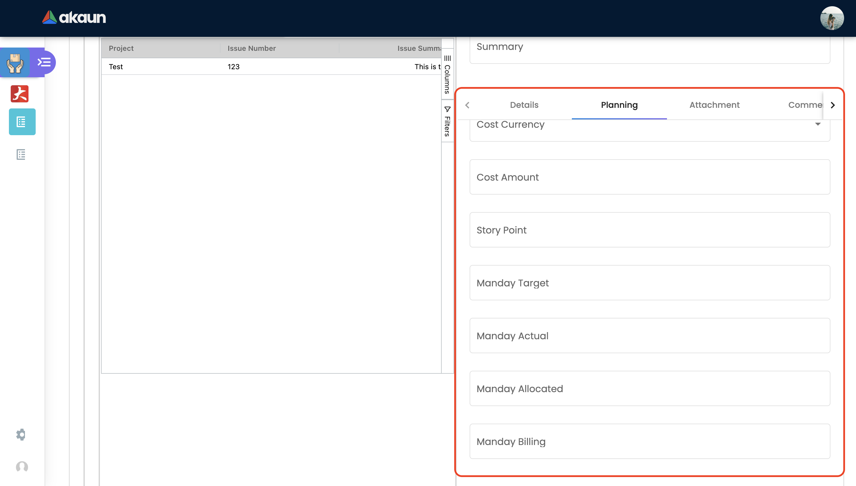 Lines Issue Link Planning