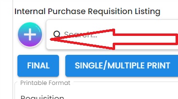 Internal Purchase Listing Add Btn