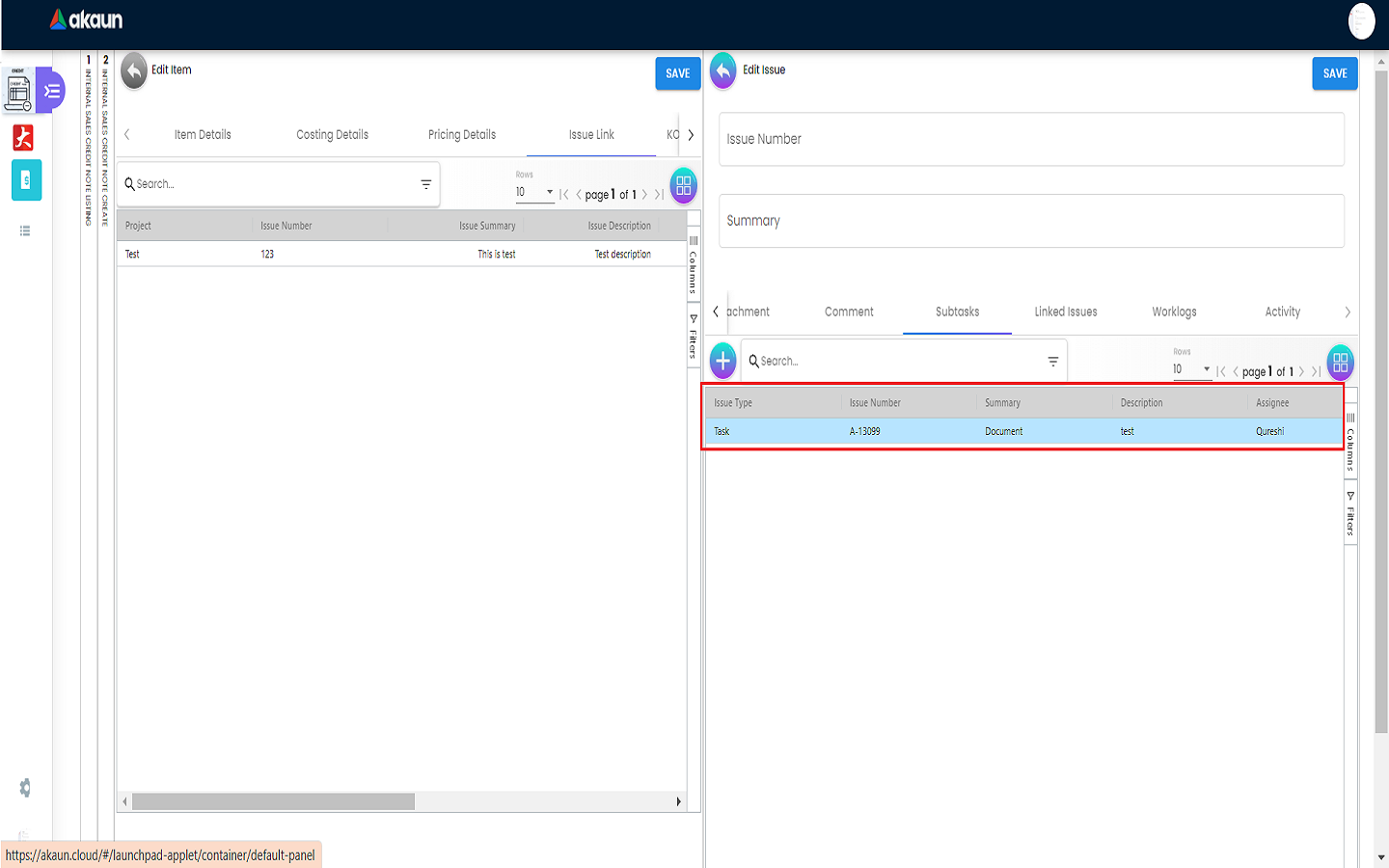 Subtasks