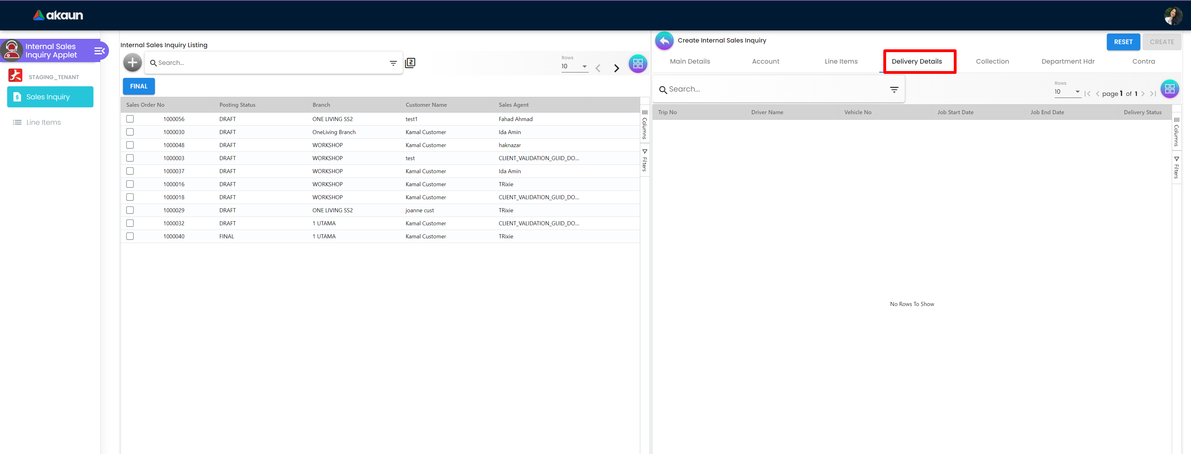 InternalSalesInquiryApplet-Create-DeliveryDetails