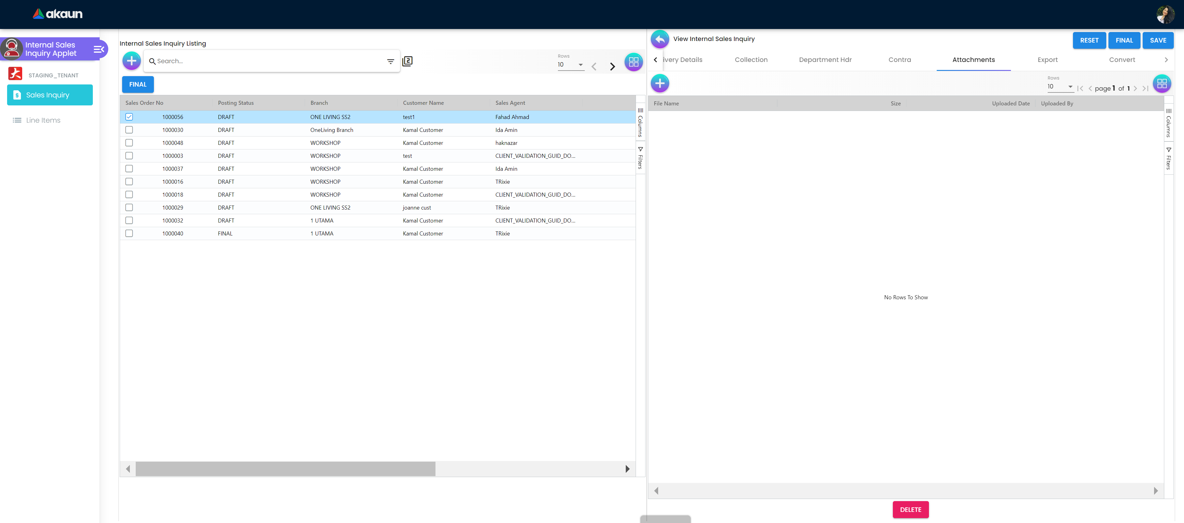 InternalSalesInquiryApplet-View-Attachments