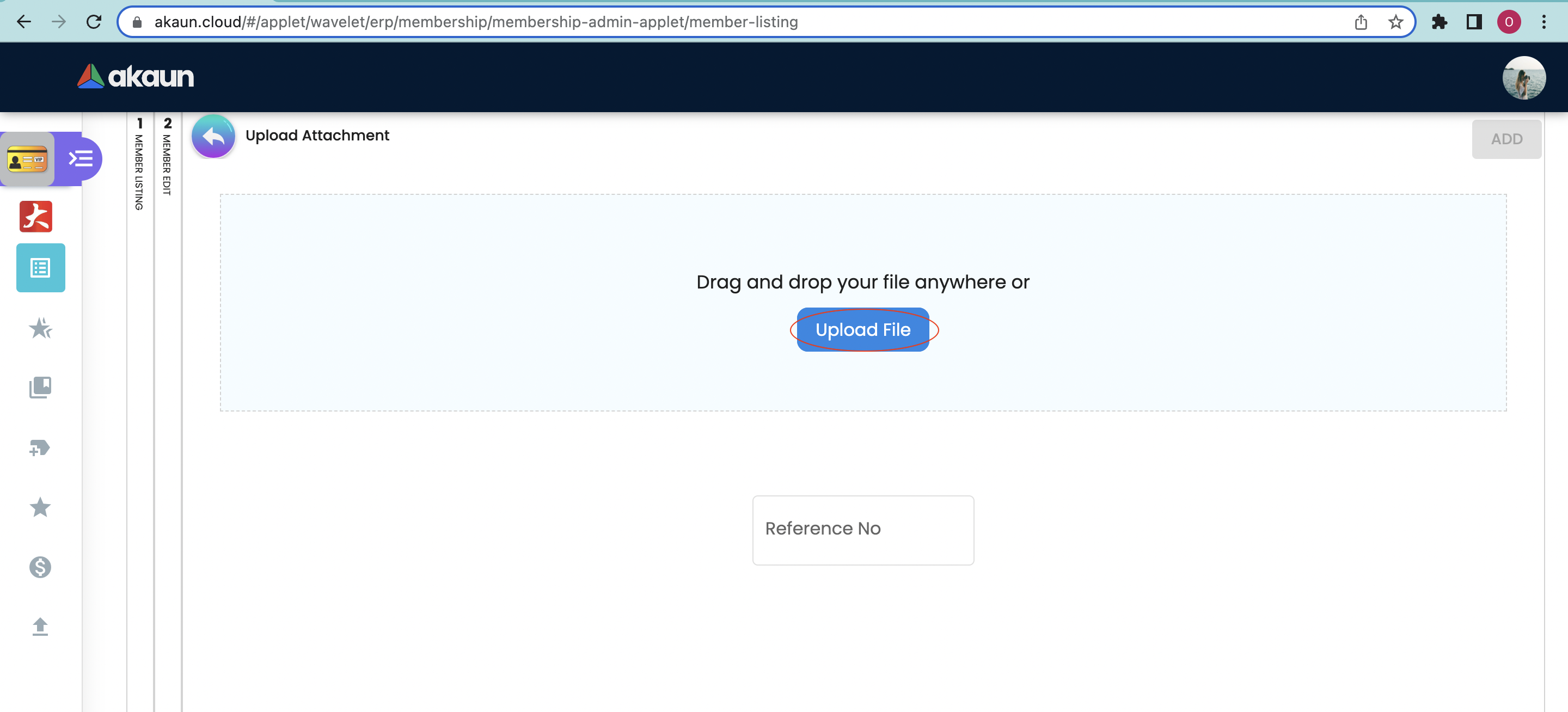 Upload Attachments