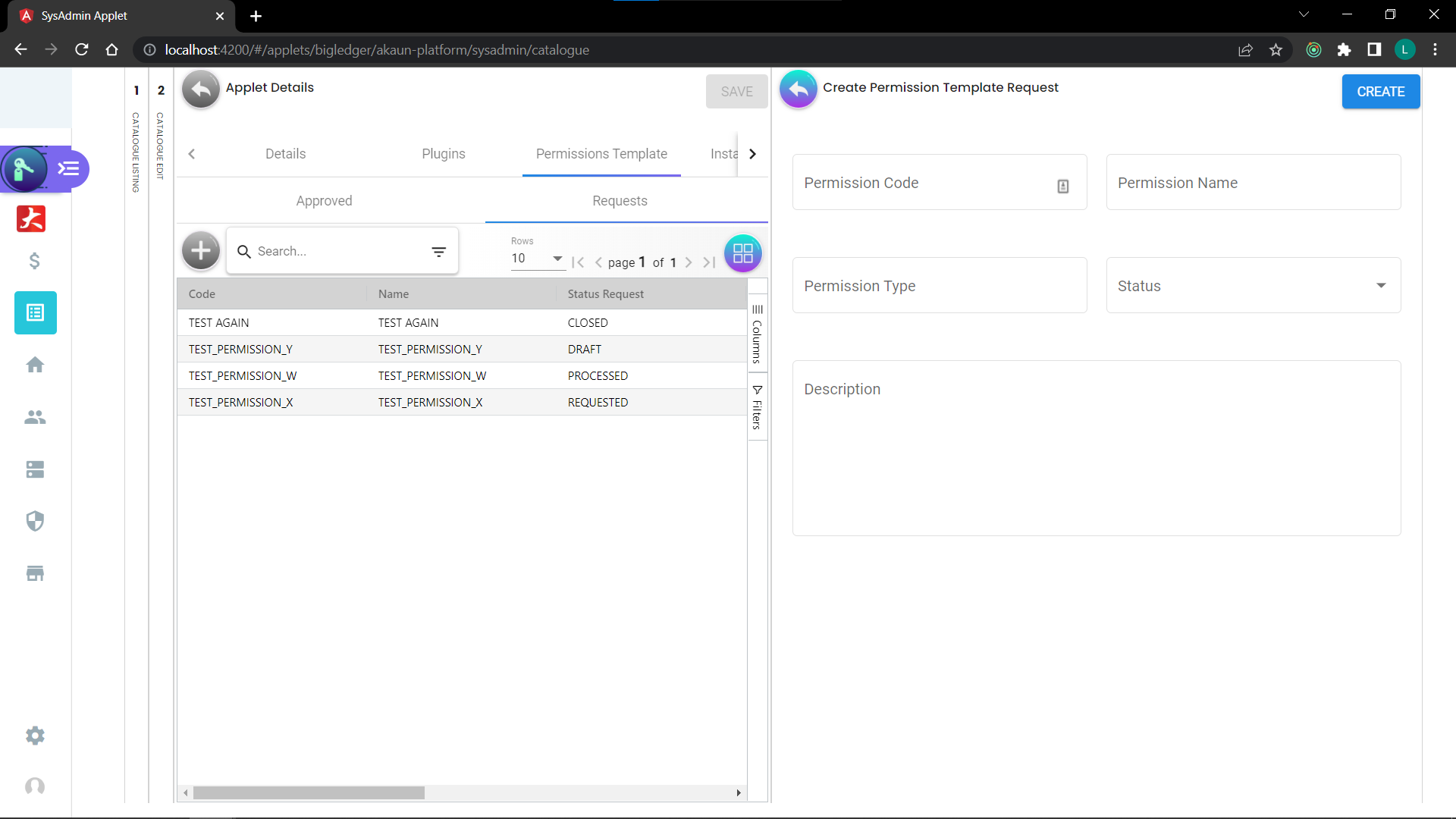 Add Request Permissions