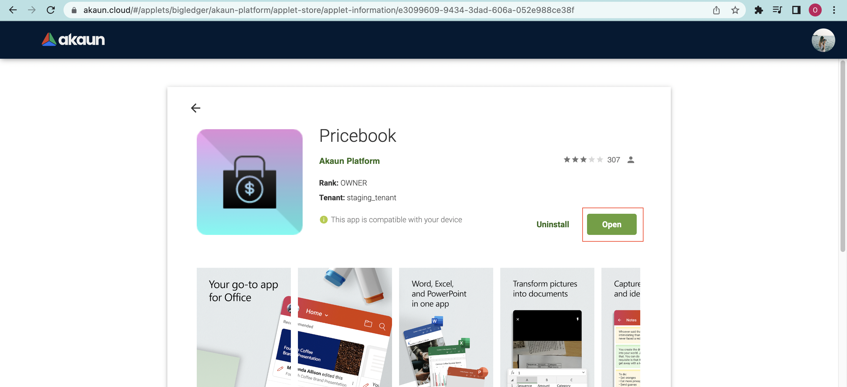 Applet Store