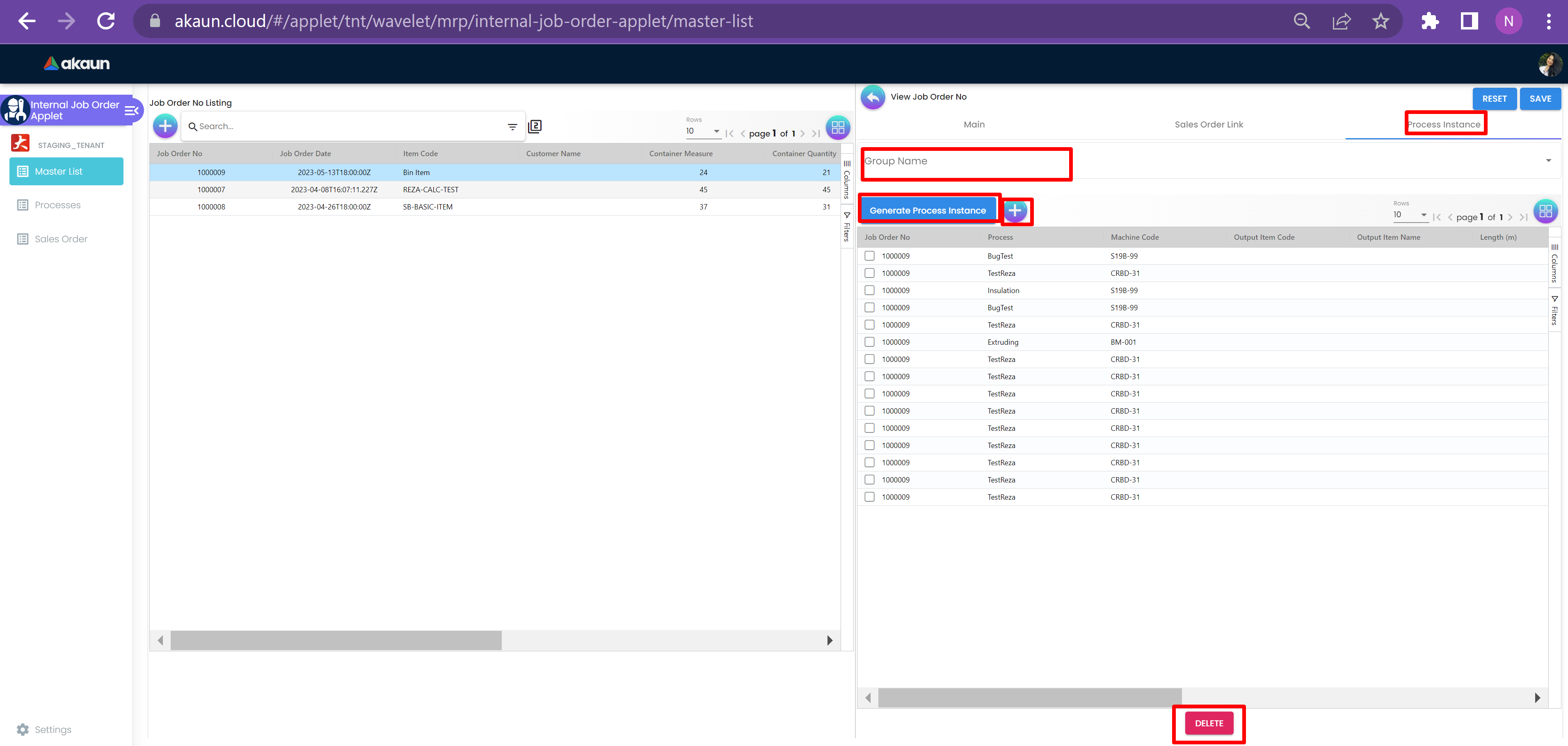 ProcessInstance