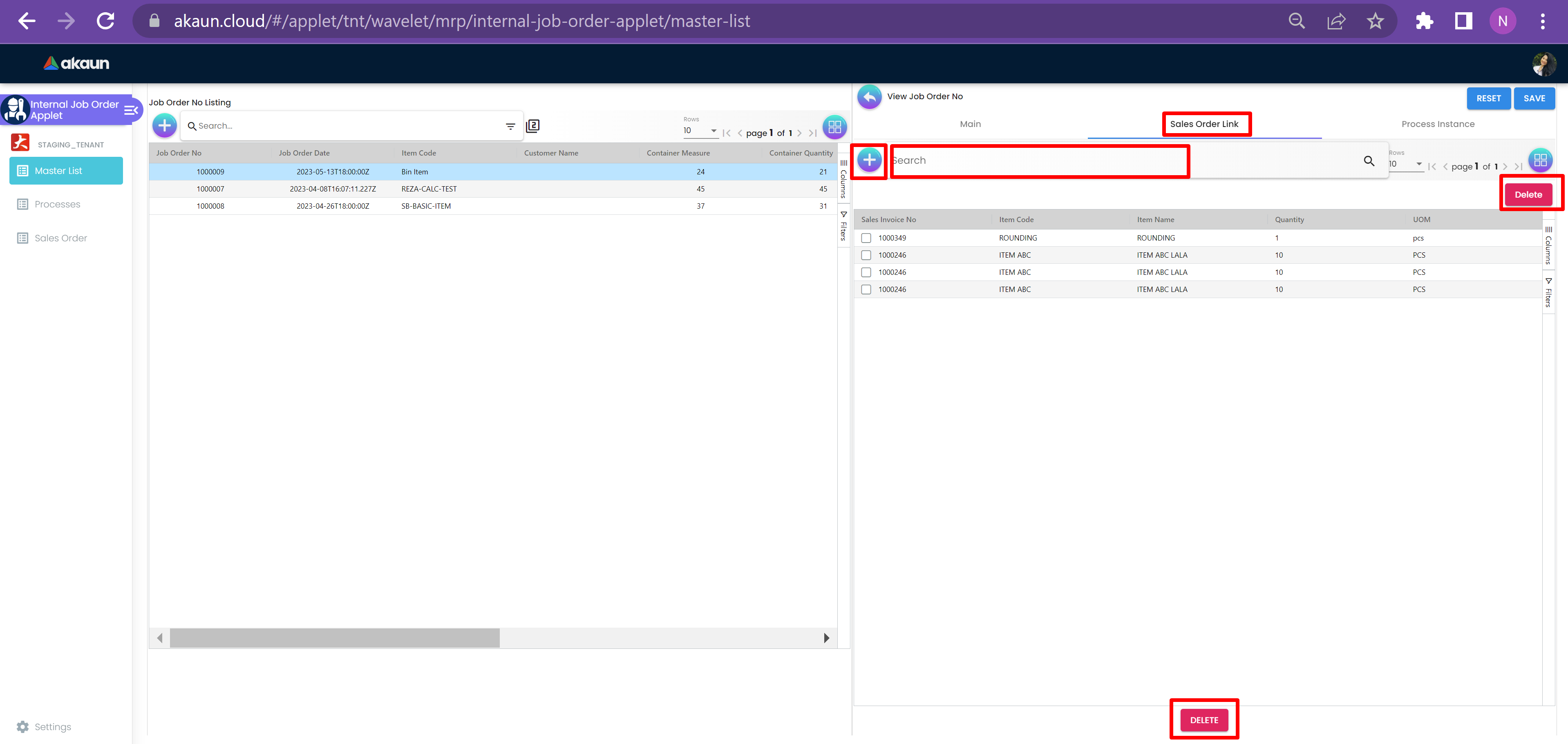 SalesOrderLink