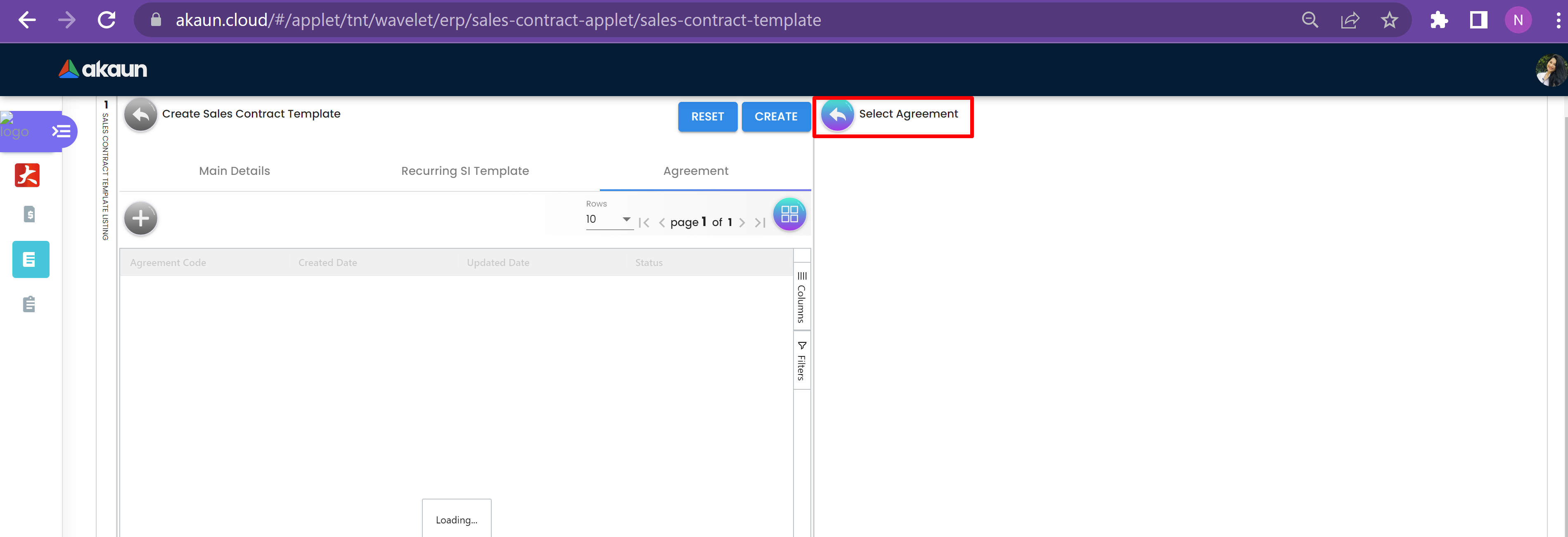 Select Agreement