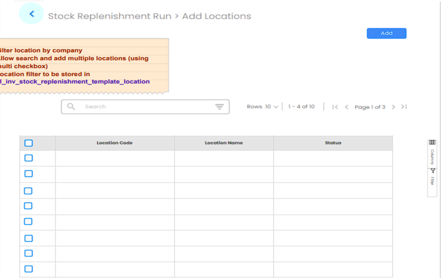 Add Locations