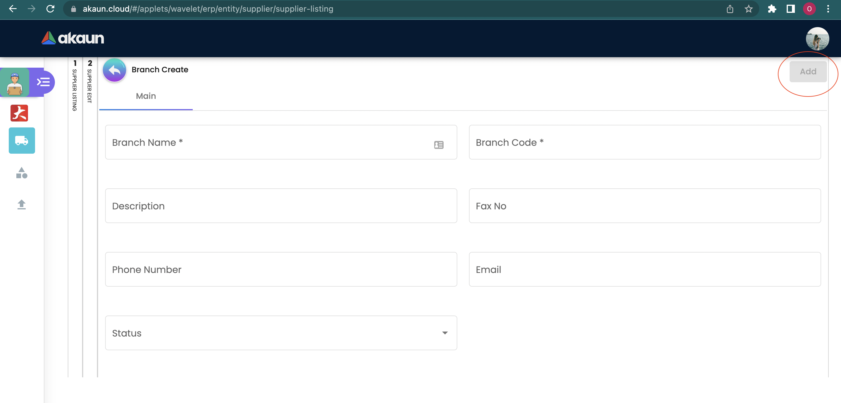 Create Branch