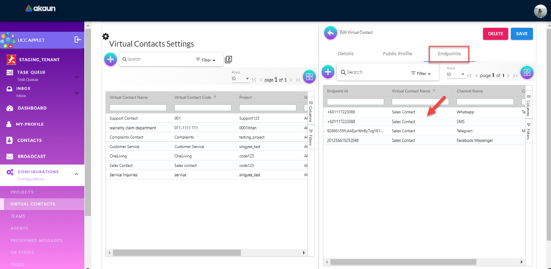 admin access predefined msg 5 2 1
