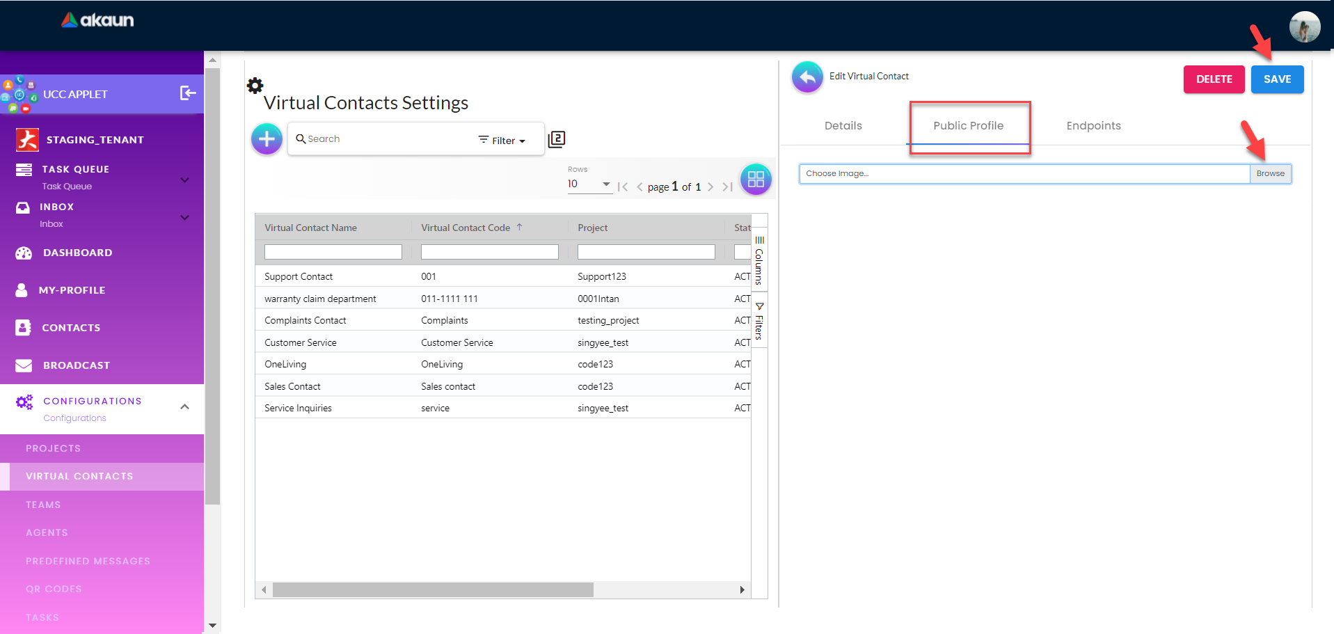 admin access virtual 2 2 1