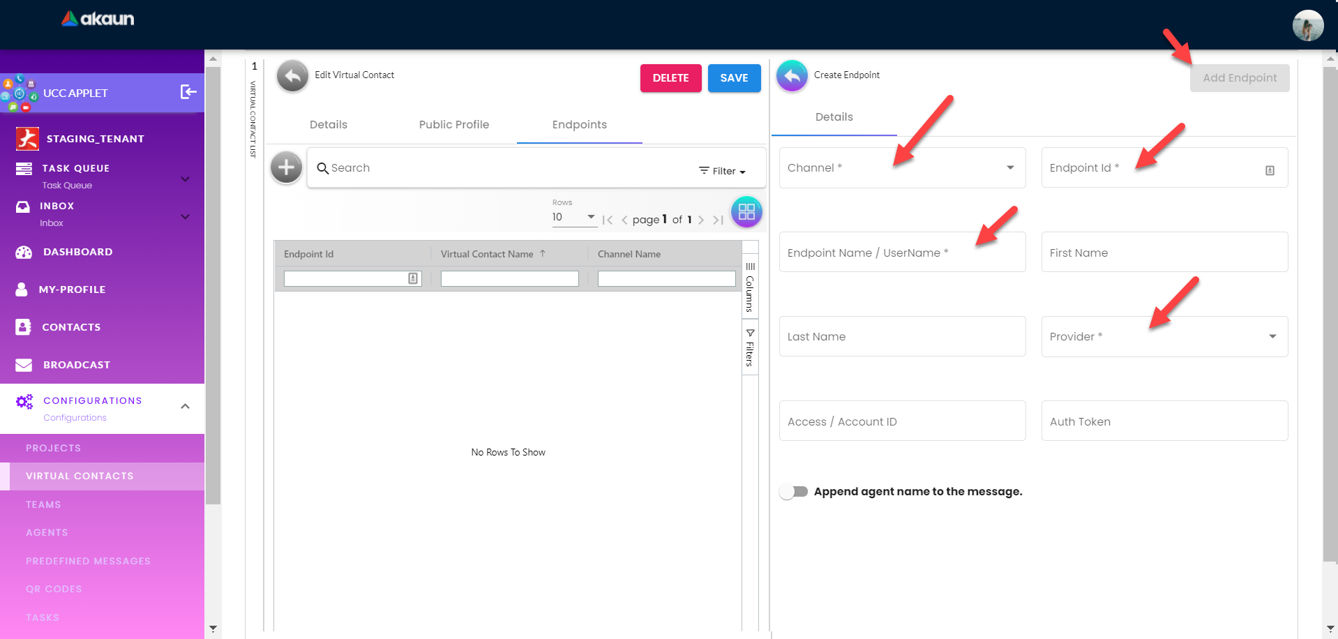 admin access virtual 2 3 1