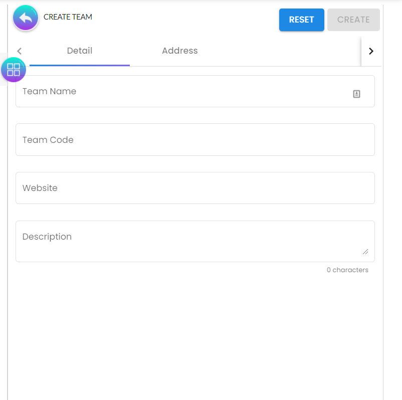 config teams create