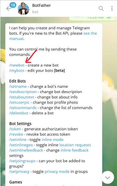 implementation telegram step3