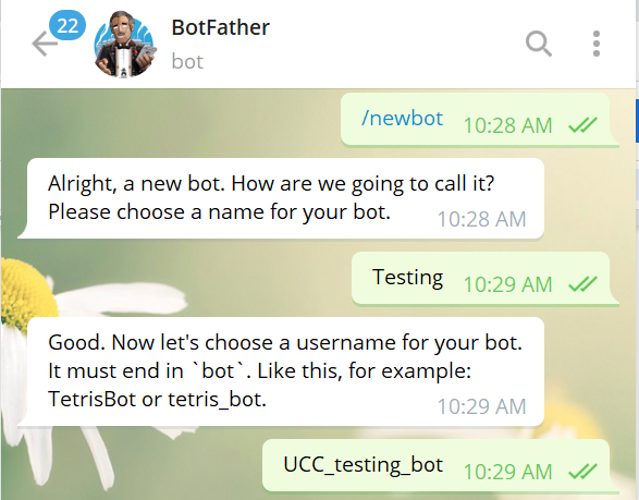 implementation telegram step4