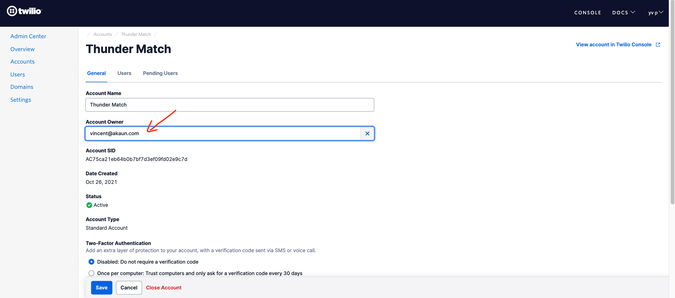 implementation twilio section1 2