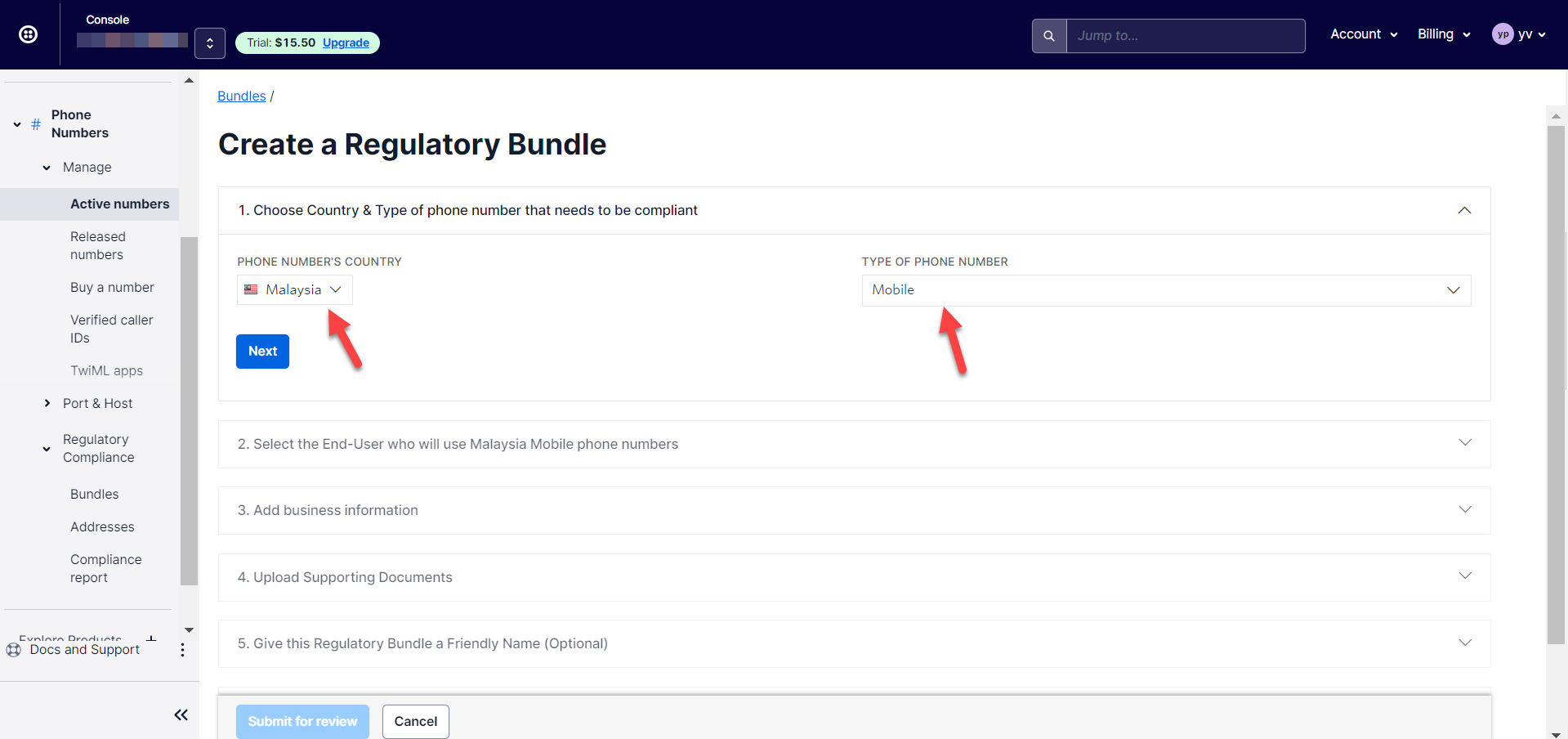 implementation twilio section4 2 3