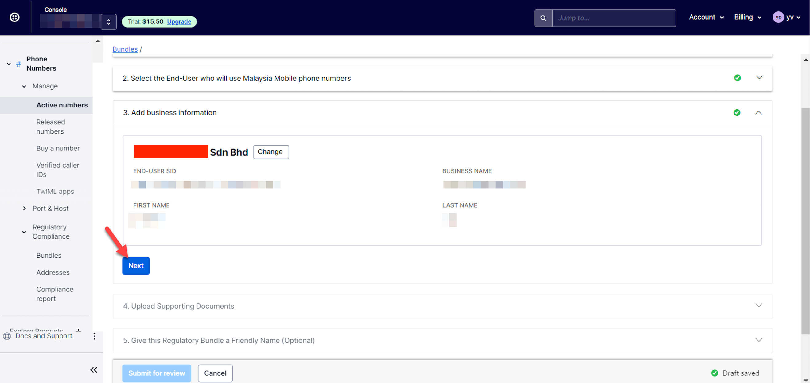 implementation twilio section4 2 6