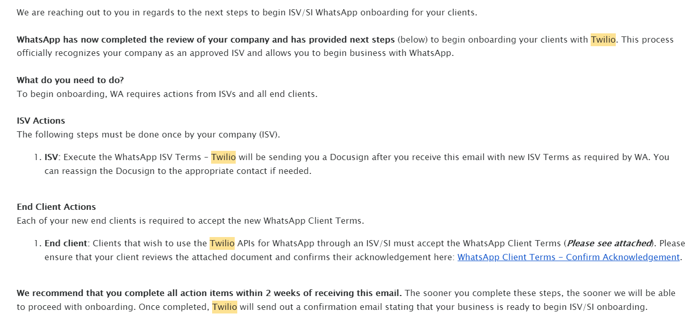 implementation twilio section6 3 1