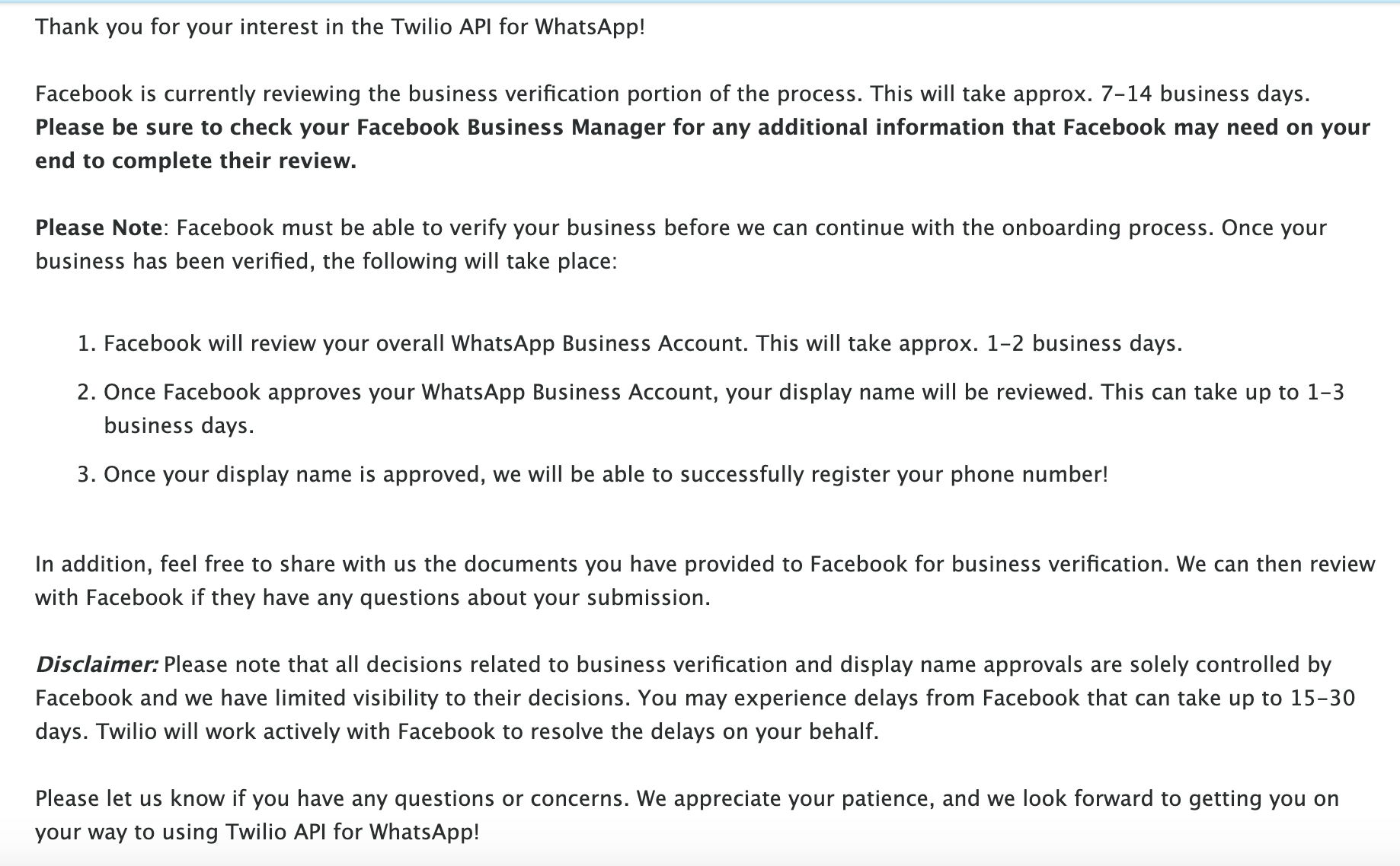 implementation twilio section6 7