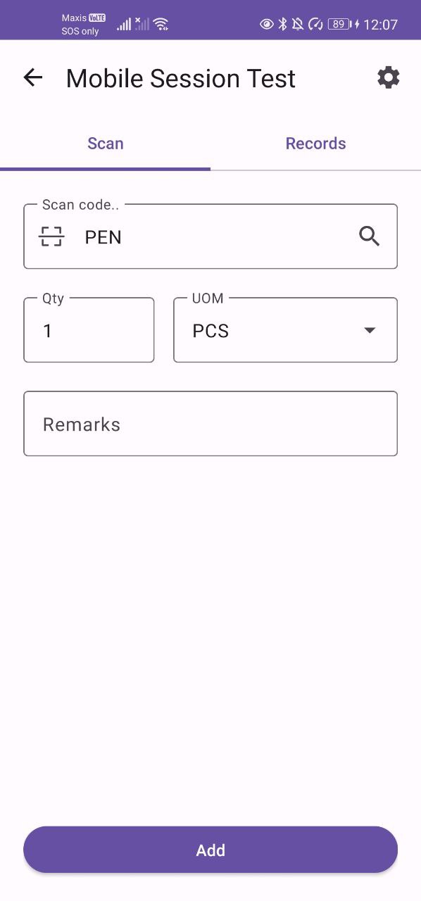 Basic Item Scan