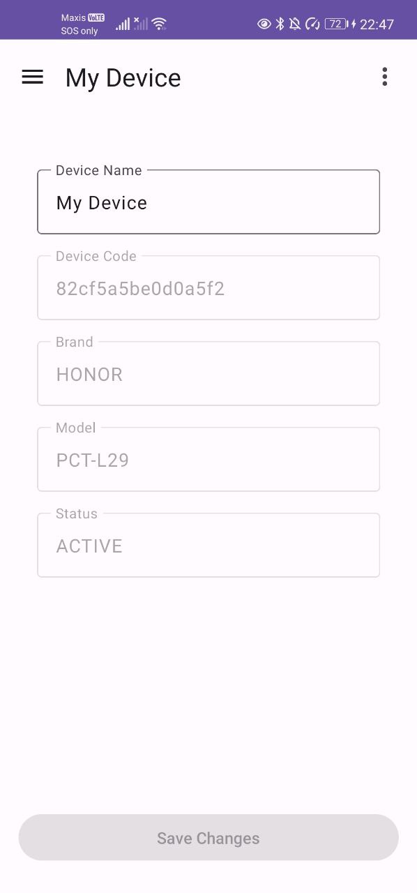View device details