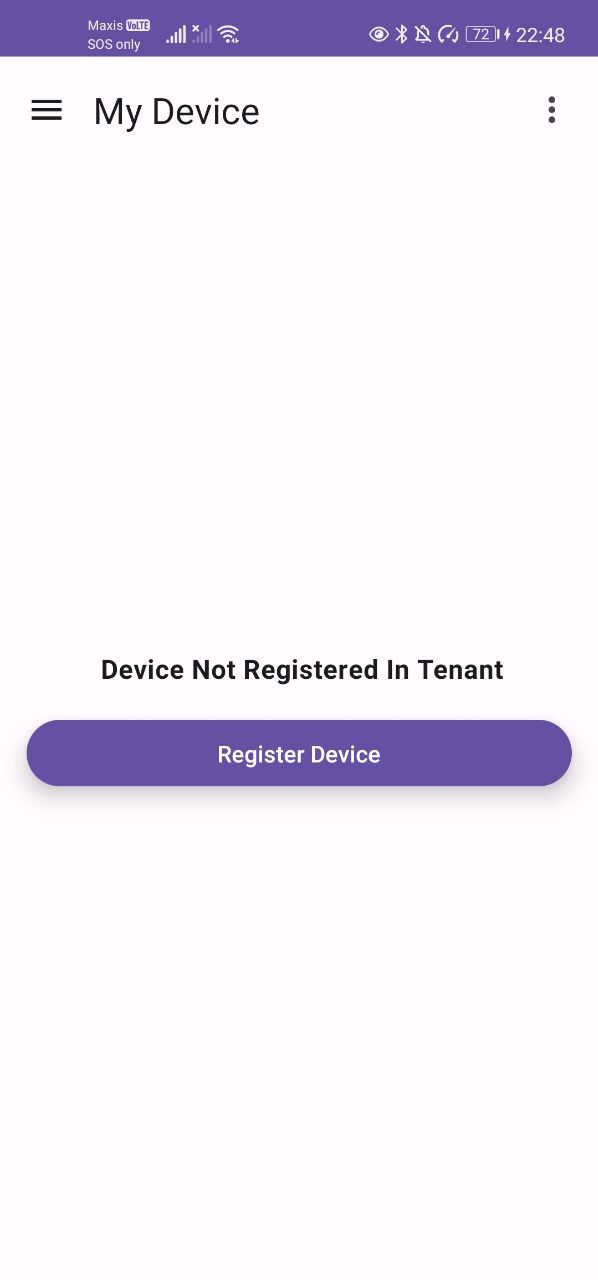 Register a device