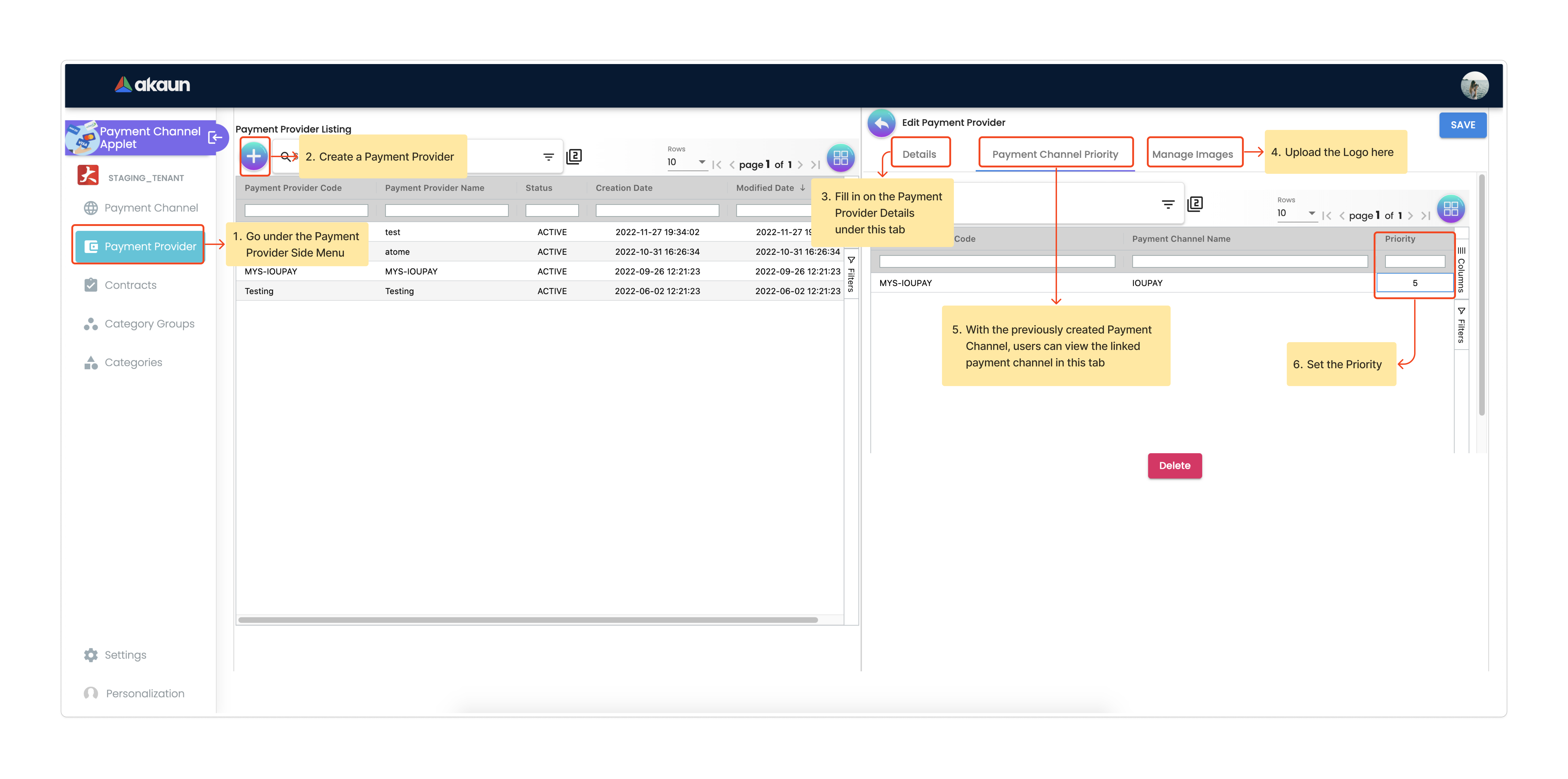 04 Payment Channel Applet Creating Payment Provider