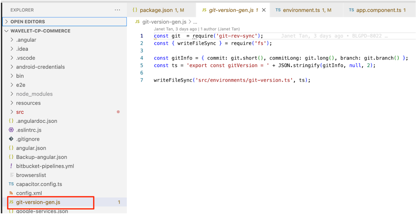 Add git-version-gen file